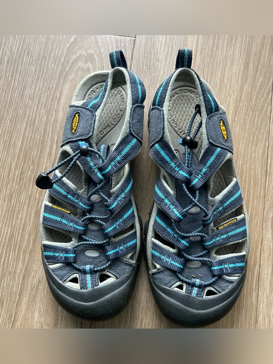 Keen Shoes - Keen Newport blue hiking sandals #hiking #outdoors #sandals